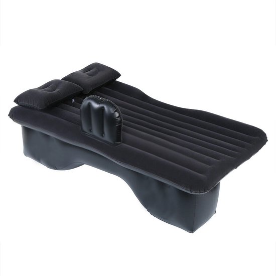 Bolmans - Luchtbed - Auto Luchtbed - Luchtbed 2 Persoons - Luchtbedden - Luchtbed 1 Persoons - Incl. Pomp en 2 Kussens - 11cm Hoog -