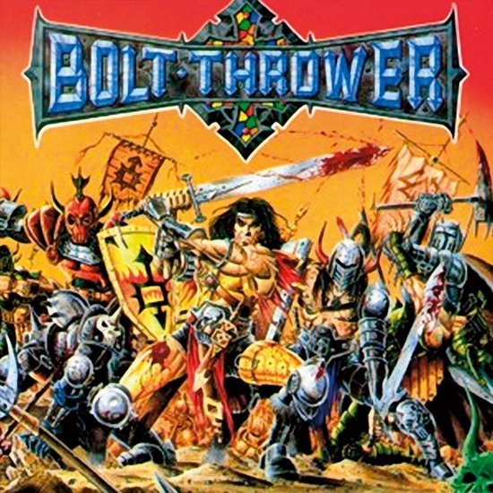 Bolt Thrower War Master - Death Metal Album 1991 van Merkloos