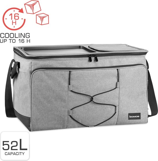 bomoe opvouwbare koeltas IceBreezer KT53 - koelbox voor onderweg - 53x37x32 cm - 52 liter - picknicktas perfect voor barbecues of festivals van bomoe