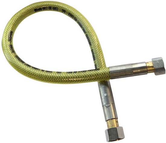 Bonfix Inox gasflexibels voor Belgi� Superieure RVS gasslang 75 cm - 1/2 binnendraad x 1/2 buitendraad van Bonfix