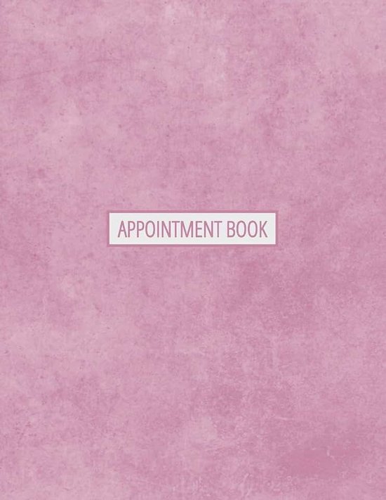Book: 5 Column Undated Appointment Planner For Hair Salon, Stylist, Nails, Massage Therapist Or Other Businesses - Daily And Hourly Schedule - Pink