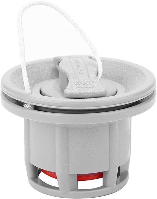 Boot Lucht Klep - Vervangende Klep - Opblaasbare Watersport - Dubbele Bescherming - 70 gram - Grijs van Merkloos