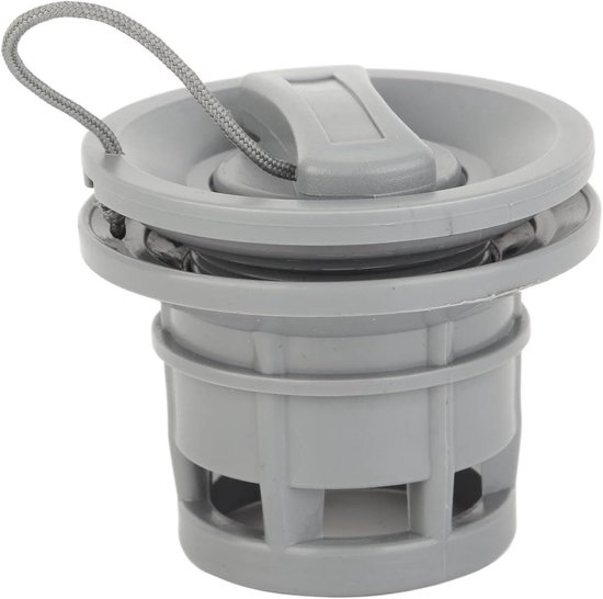 Boot Luchtklep - Ventiel Kajak - Opblaasbare Boot - Dubbele Afdichting - 6.5 cm - Grijs