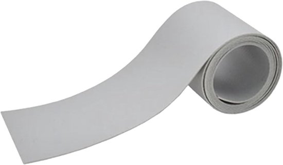 Boot reparatiepatch - Waterdichte zeil reparatie - Opblaasbare boten - Verdikt PVC materiaal - 5 X 100 Cm - Grijs