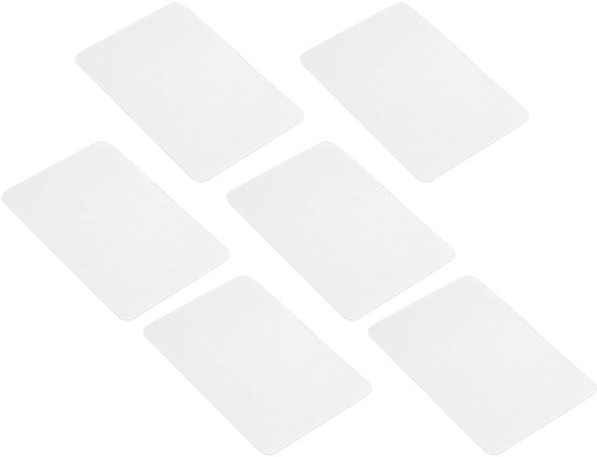 Boot reparatieset - Opblaasbare reparatie - Watersport reparatie - Waterdichte PVC - 6 stuks - Wit