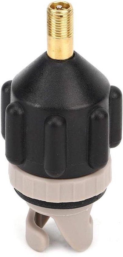 Bootventiel Adapter - Pomp Converter - Watersport Opblazen - Veelzijdig Gebruik - Standaard Maat - Zwart van Merkloos