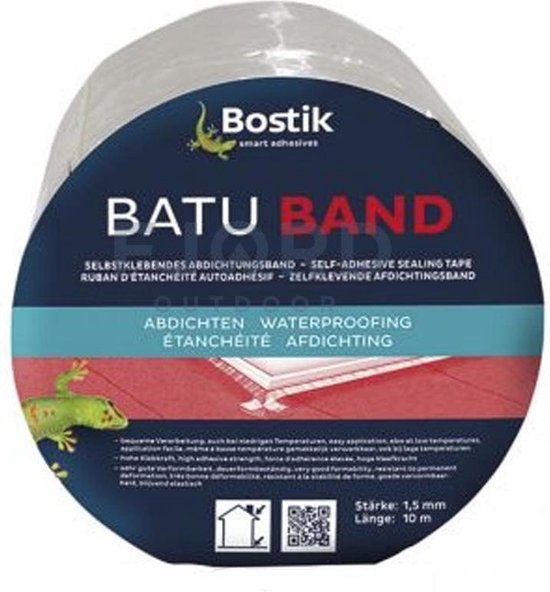 Bostik Batuband Aluminium 10cm-10mtr van Bostik