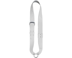 Boston SB-10 Bandelier voor kleine trom, leder, wit