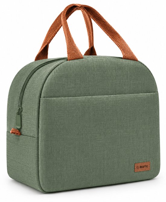 BOTC Koeltas - Lunchtas - 7 liter - Koeltasje - Geïsoleerde Koeltas - 25x21x14cm - Groen van BOTC