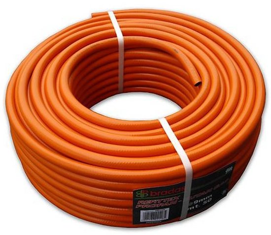 Bradas PB92550 Serie - Propaan-Butaan Gasslang - 9mm - 50m - Drukbestendig van Merkloos