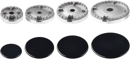 Branderkap Kookgerei Set | Vervangingsset Gasfornuisdeksel | SABAF Gasfornuis | Kookplaat Accessoires