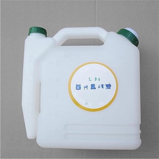 Brandstof Mengfles - Tank Fles - Machine Onderhoud - Veilige Lekvrije Afdichting - 5 Liter - One Color