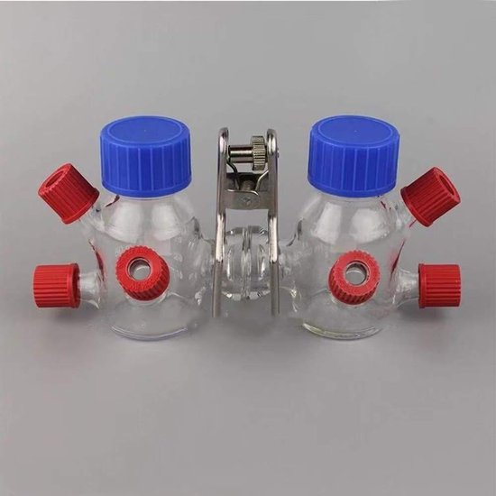 Brandstofcelbox - Reagensfles - Laboratorium Experimenten - Explosiebestendig Ontwerp - 50 ml - Transparant