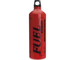Brandstoffles, Benzinefles, Fuel Bottle, Aluminium, Laken, Rood, 1.5 Liter van Laken