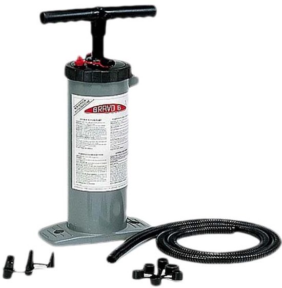 Bravo Hand Stirrup Pump Grijs van Merkloos