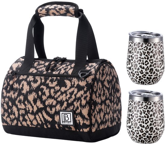Brisby 10L Koeltas Leo + Thermosbeker Set Leo – Voor vrouwen die altijd onderweg zijn van Brisby