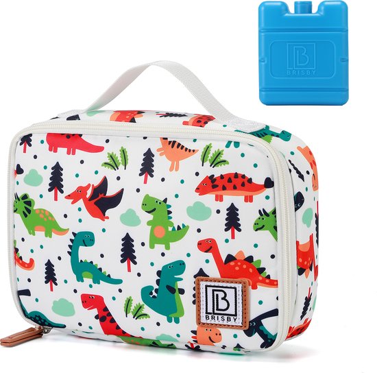 Brisby 4 Laags Geïsoleerde Koeltas - Lunchtas 2.5 liter - Dino van Brisby