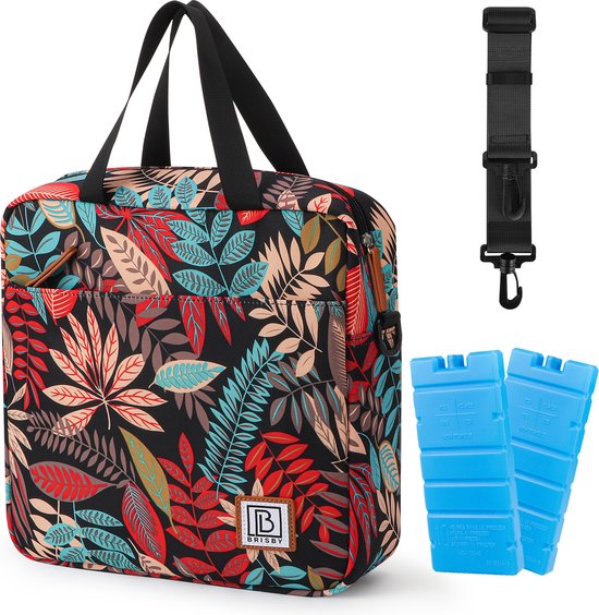 Brisby 4 Laags Geïsoleerde Koeltas - Lunchtas 7 liter - Jungle van Brisby