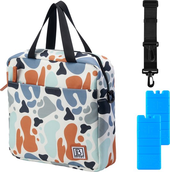 Brisby 4 Laags Geïsoleerde Koeltas - Lunchtas 7 liter - Palette van Brisby