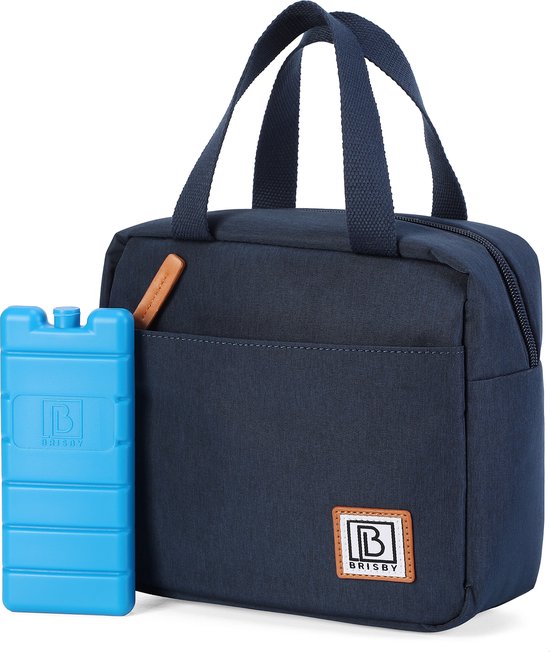Brisby 4 Laags Geïsoleerde Koeltas - Lunchtas - Kolftas 4 liter - Blauw