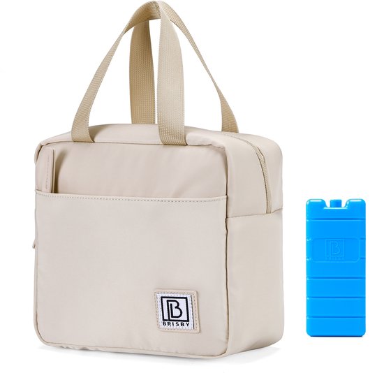 Brisby 4 Laags Geïsoleerde Koeltas - Lunchtas - Kolftas 4 liter - Smooth Champagne van Merkloos