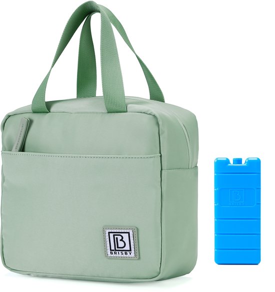 Brisby 4 Laags Geïsoleerde Koeltas - Lunchtas - Kolftas 4 liter - Smooth Green van Brisby