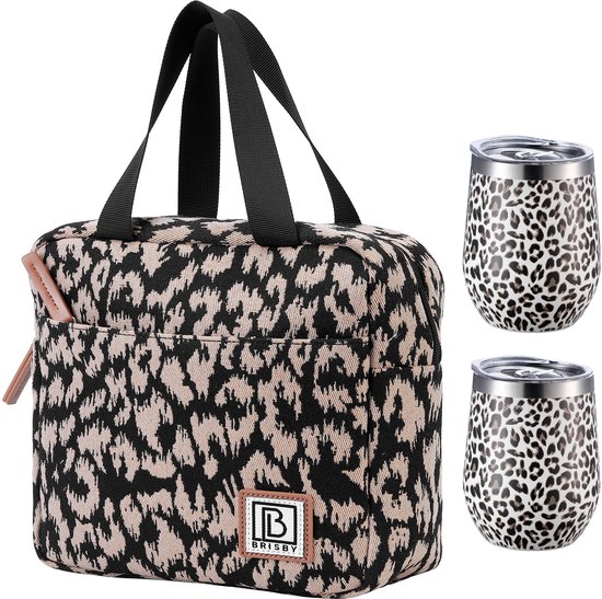 Brisby 4L Koeltas Leo + Brisby Thermosbeker Set Leo – De ideale lunchset voor onderweg! van Brisby