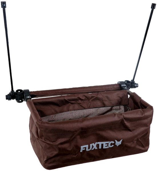 Bruine transportwagen voor tassen FUXTEC Easy en Smart Cruiser