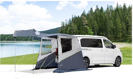Brunner Escape - achterklep tent Peugeot Traveller, Citroën Spacetourer, Toyota Proace van Brunner