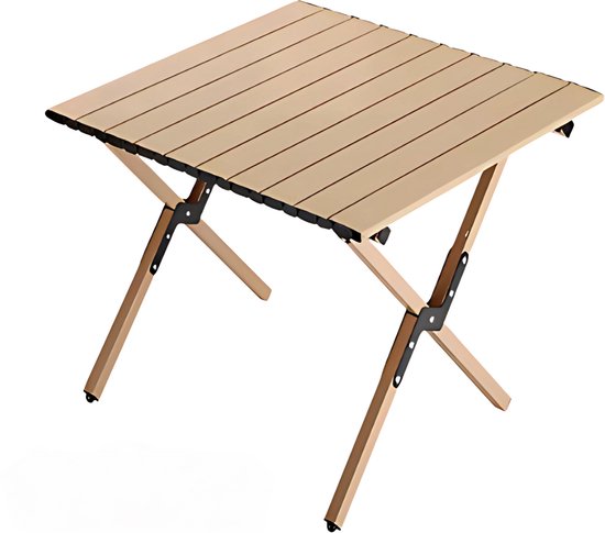 Buiten klaptafel - Campingtafel - Vouwtafel - Voor picknick, kamperen & BBQ - Draagbare campingtafel met draagtas - Lichtgewicht inklapbaar van Merkloos