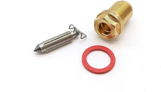 Buitenboordmotor Naald Valve - Carburateur Onderdeel - Motor Onderhoud - Precisie Pasvorm - 10x10x2 cm - Zoals Afgebeeld van Merkloos