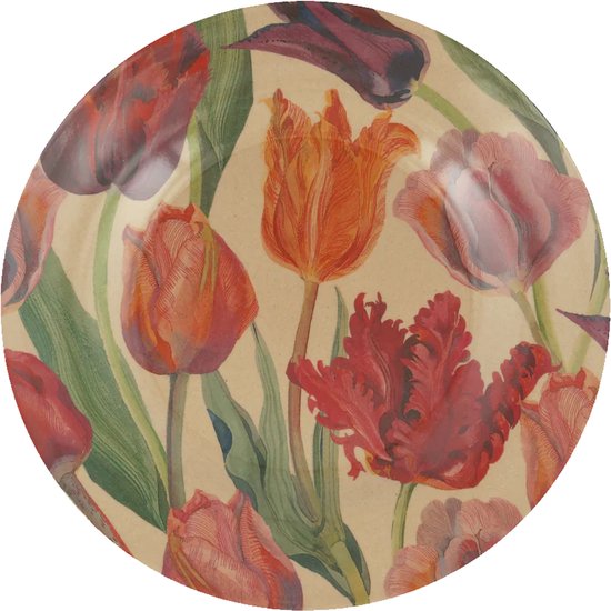 Buitenservies - Campingbord Emma Bridgewater - Onbreekbaar bord Tulips -