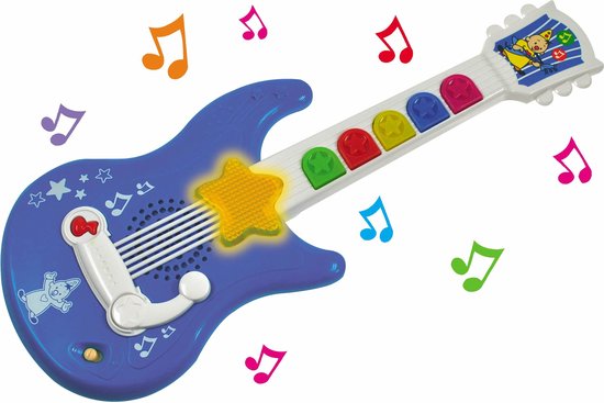 Bumba speelgoedinstrument - Mijn eerste gitaar - met Bumba liedjes van Bumba
