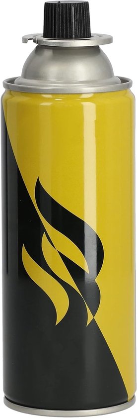 Butaan Gas Cartridge - Gasflesje Camping - Branders Vullen - Universele Aansluiting - 227 g - Zilver
