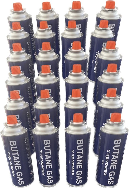 Butaan gasbussen - Butaan gasflessen - 24 stuks a 227 gram - Langdurig - Gasbus navulling - Trendmax van Trendmax
