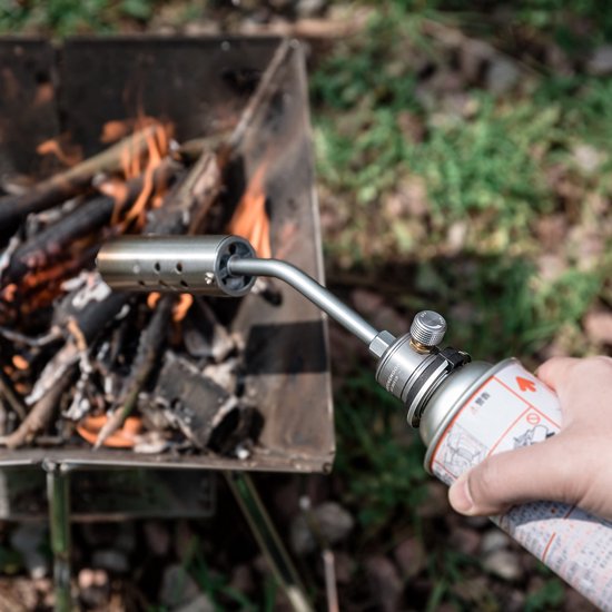 Butaan torch verstelbaar - campingkachel - compact formaat - ideaal voor outdoor koken - ShopVlot