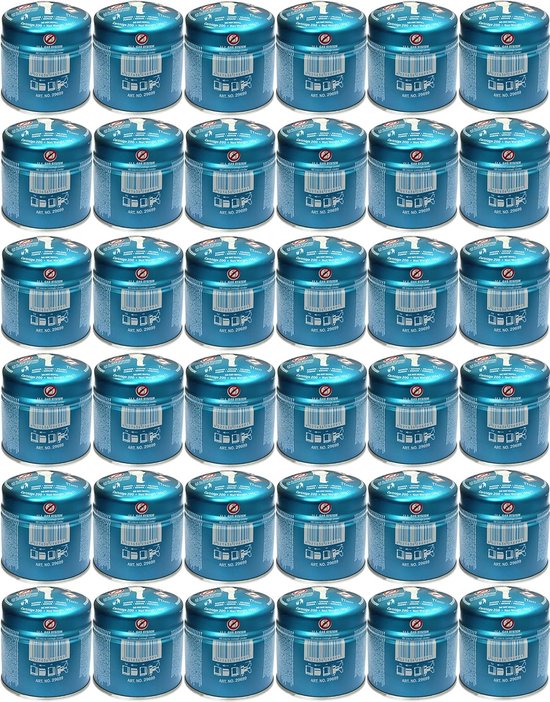 Butaanpatroon 36 stuks - 190 g vulling - ILL Gas Stop Systeem - ideaal voor campingkoken - SnelShoppen