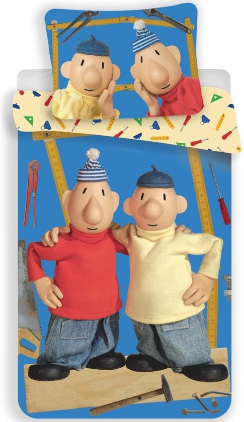 Buurman en Buurman Dekbedovertrek A JE TO! - Eenpersoons - 140 x 200 cm - Katoen van Buurman en Buurman