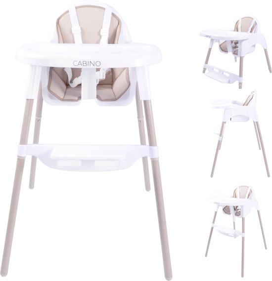 Cabino Kinderstoel Situp Wit Clay van Cabino