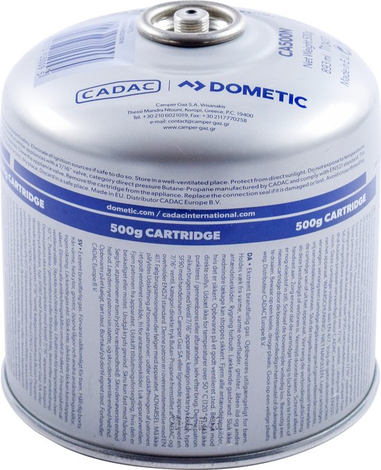 CADAC Dometic - Gascartridge 500g - Gasblikje van Cadac
