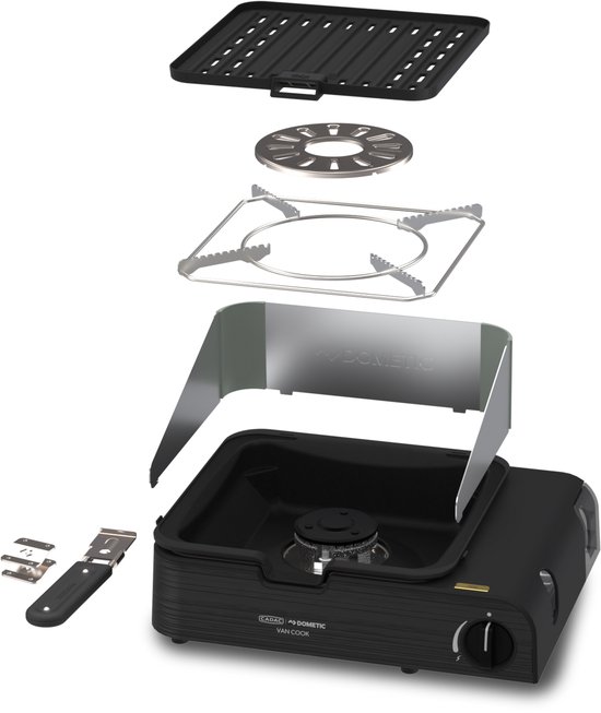 CADAC Dometic - Van Cook FFD BBQ Plate - Jouw compacte, culinaire metgezel voor onderweg