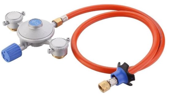 Cadac - Dual Power Pak drukregelaar set – Gasvoorziening voor barbecues en kooktoestellen van Merkloos