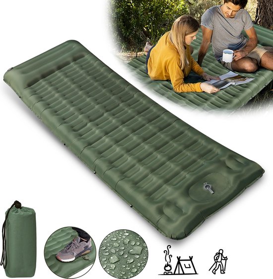 CALIYO Slaapmat, Camping Outdoor Slaapmatten, Slijtvast/Waterafstotend/Scheurbestendig-Draagvermogen 280KG van CALIYO
