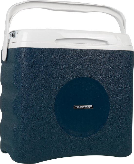 Campart Koelbox XL Arendal CB-8630 - 30L - Elektrisch - 12V en 230V - Te gebruiken met USB-powerbank - Blauw van Campart