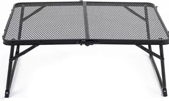 Campfest - Campingtafel - Inklapbare tafel - Vouwtafel - Kampeertafel - Kamperen - Festival camping - 40 x 60 cm - zwart van Campfest