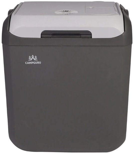 Campguru -12V Thermo-Elektrische Koelbox - Koelbox - 12V/230V - Ruim formaat - Energiezuinig - Draagbaar - Praktisch - 26L