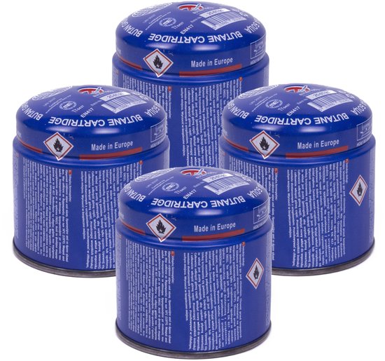 Camping - 4x - kookpit/kookstel - gas navulling - priktank - 190 gram van Camping