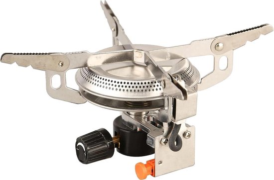 Camping camping gas kookstel Draagbare gaskooktoestel 3500 watt picknickkoker rond outdoor keuken noodgevallen mini-oven van Merkloos