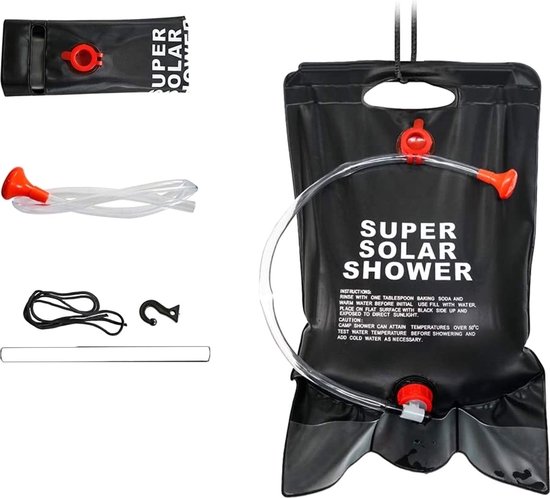 Camping Douche Campingdouche Waterzak 20L - Super Solar Shower - Buitendouche van Camp