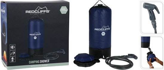 Camping douche met pomp 11 Liter van Qlinker
